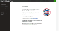 Desktop Screenshot of cafephilodelest.com